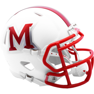 Miami (Ohio) Redhawks Mini Speed Matte White