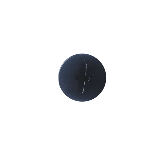 SF THREADED VALVE RETAINER CAP - BLACK