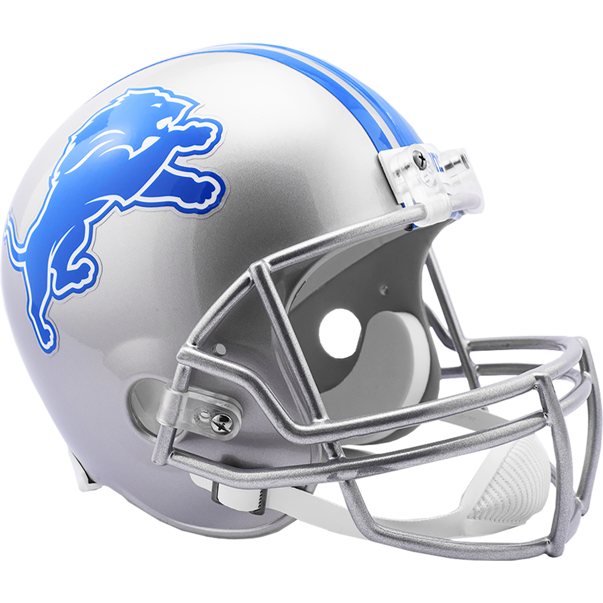 Detroit Lions Helmet Riddell Authentic Full Size SpeedFlex Style On Field Alternate 2024