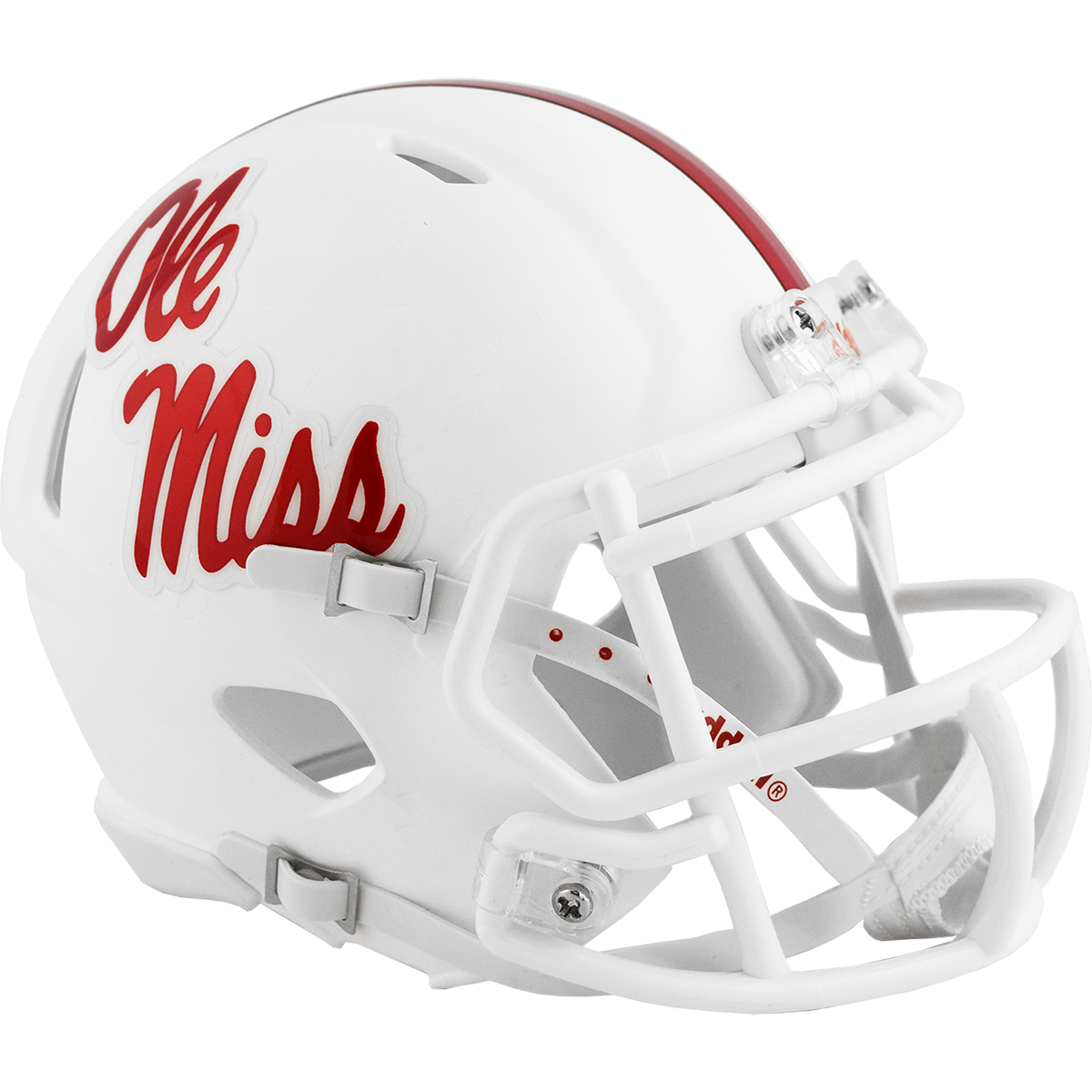 Ole Miss Rebels Mini Speed White