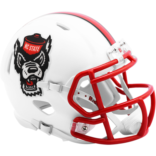 North Carolian State Wolfpack Mini Speed Tuffy White