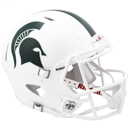 Michigan State Spartans Authentic Speed White