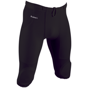 PRACTICE PANT VAR INT KNEE PAD BLK 1X