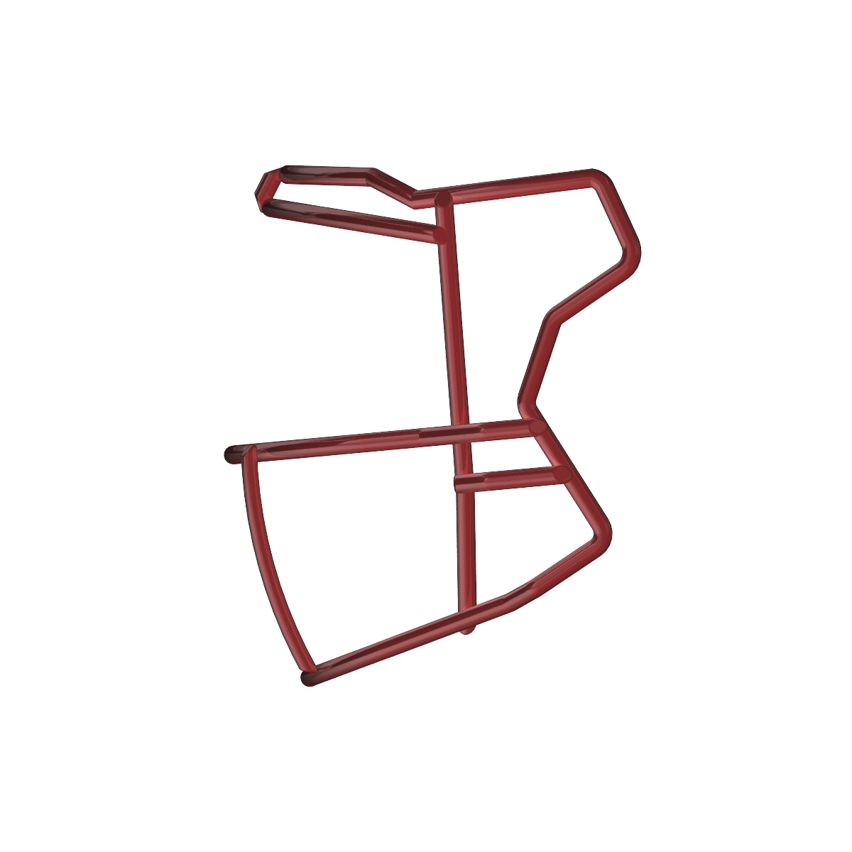 SF-2BD-SW FACEMASK CARDINAL