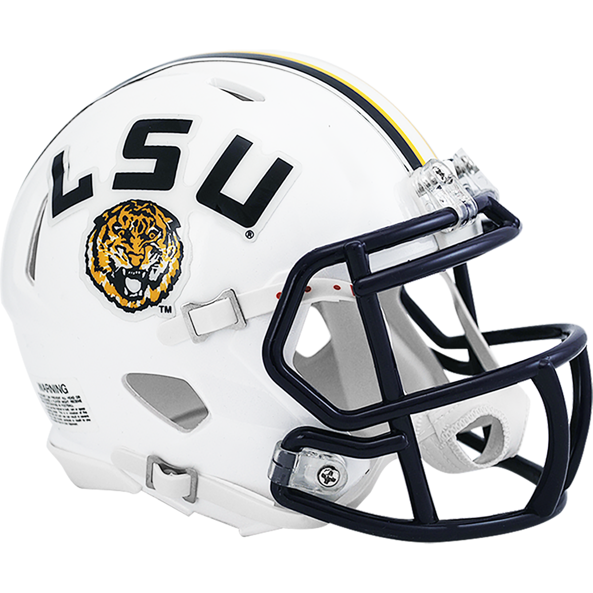 LSU Tigers Mini Speed White