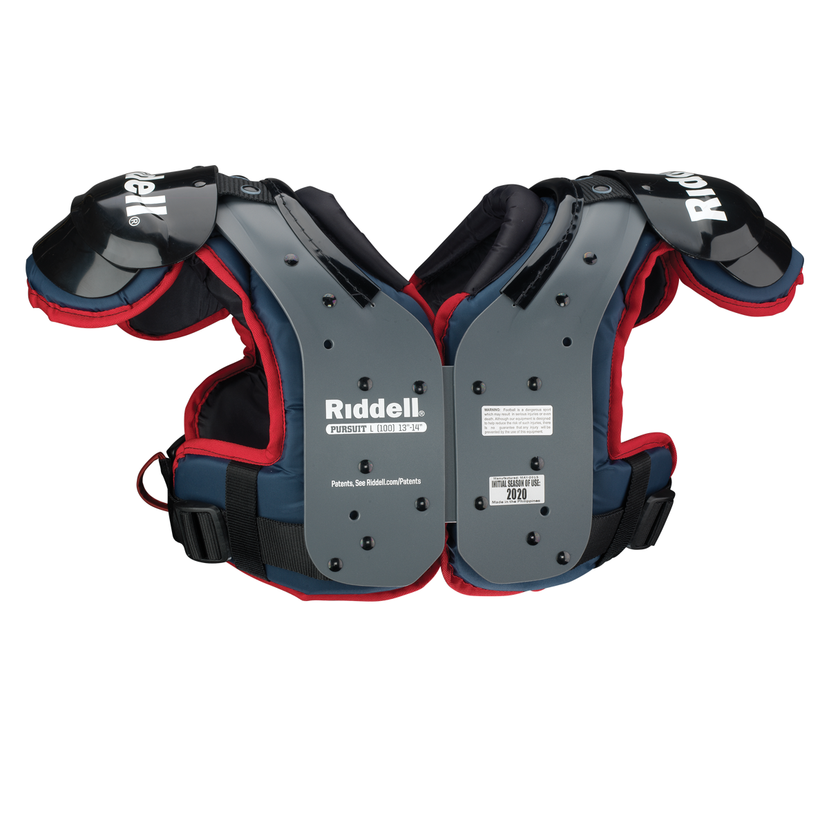 RIDDELL PURSUIT SHOULDER PAD 3X