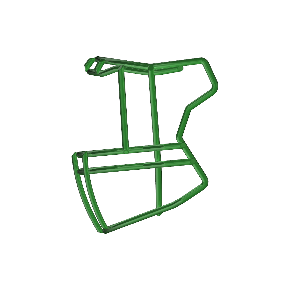 SF-2EG-II-HD FACEMASK KELLY GREEN