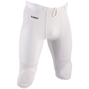 PRACTICE PANT VAR INT KNEE PAD WHT 4X