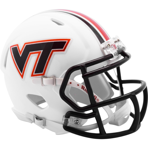 Virgina Tech Hokies Mini Speed Matte White